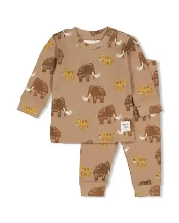 Feetje pyjama - Milo Mammoth